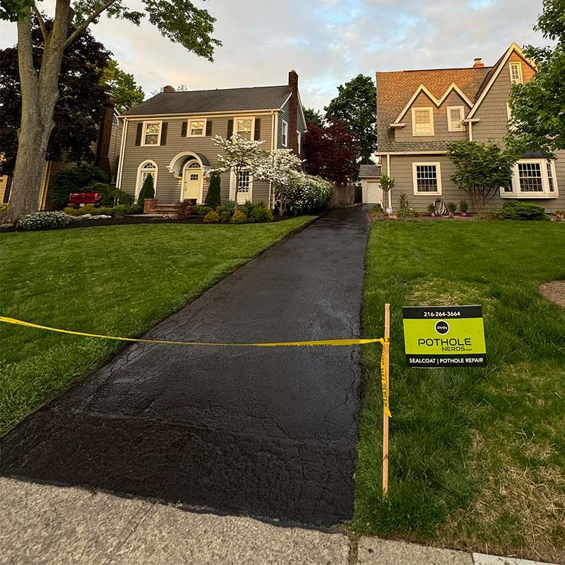 Newly Sealcoated Cleveland Heights Home